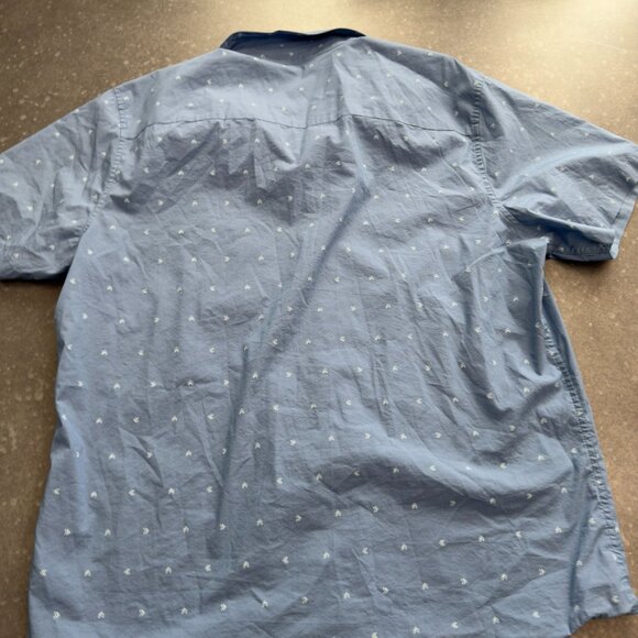 TravisMathew Light Blue Short Sleeve Button-Up Shirt – Size XL - Picture 4 of 12